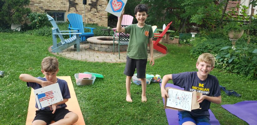 Kids Art & Yoga